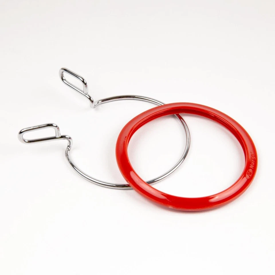 Red Nurge Spring Hoops For Embroidery And Darning, Rim Height 2.6mm, Diameter - Image 4 of 4