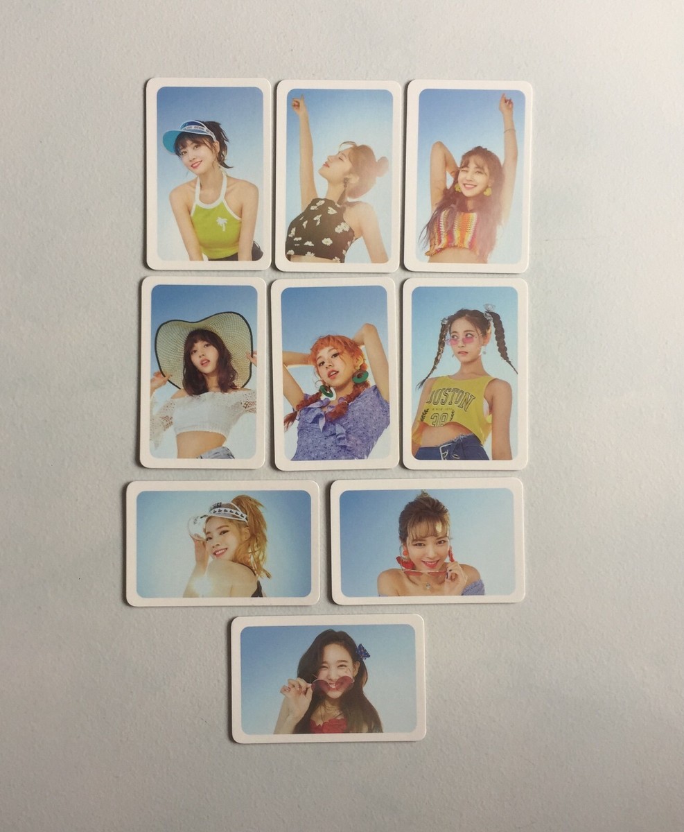 【新品】TWICE PHOTOCARD FRAME Summer Nights TWICE SUMMER NIGHTS DANCE THE NIGHT AWAY Official Photocard