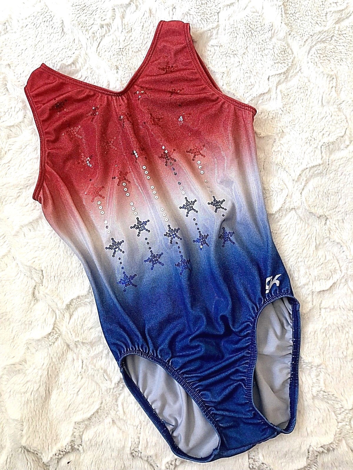 GK ELITE Gymnastics Leotard “FREE SPIRIT” Flag USA Sequin BLING Ombre Sz AXS GK ELITE Gymnastics Leotard “FREE SPIRIT” Flag USA Sequin BLING Ombre Sz AXS we supply the best