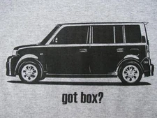 Scion xB T-Shirt Car Art, Got Box?