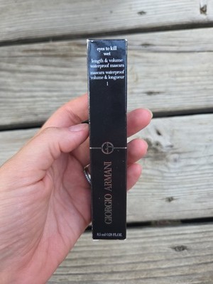 Giorgio Armani Eyes To Kill Wet 1 Mascara Lengthening Volumizing 8.5mL
