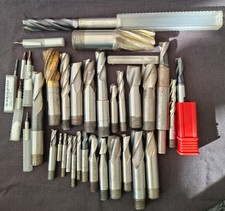 DORMER YG CLARKSON MILLING MACHINE CUTTERS JOB LOT END MILLS SLOT DRILL x 35