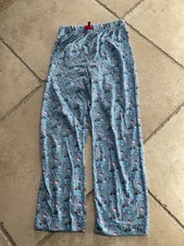 Vineyard Vines Santa Whale Christmas Sleep Bottoms Kids SM Blue Holiday