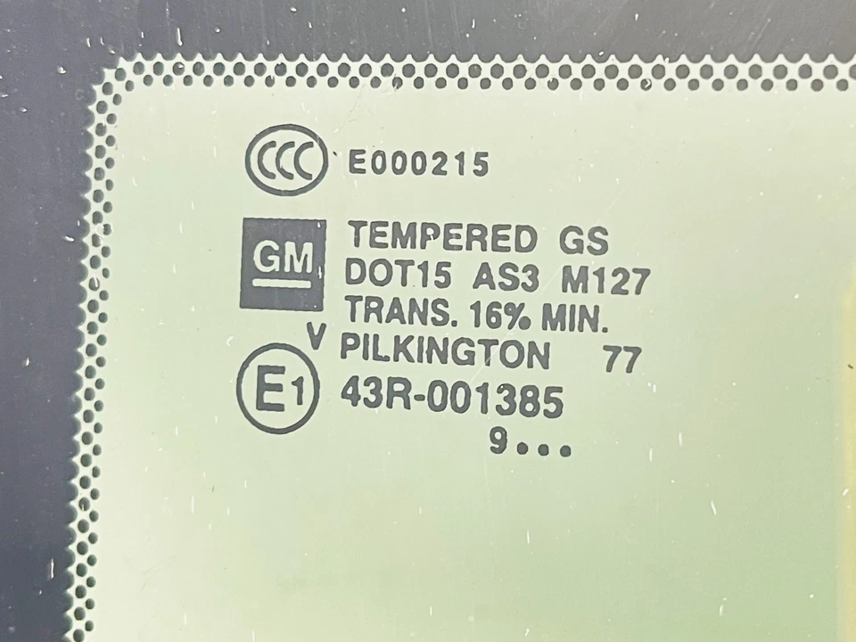 2008–2014 CADILLAC CTS OEM REAR GLASS WINDOW PANORAMIC SUNROOF MOONROOF OEM - Image 3 of 4