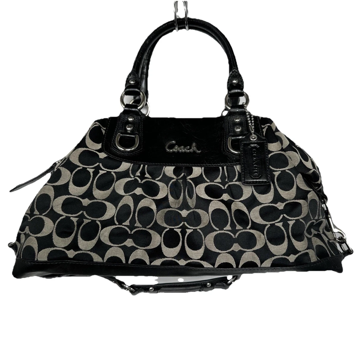 Coach Ashley Satchel/Top Handle Bag Black Bags & Handbags for