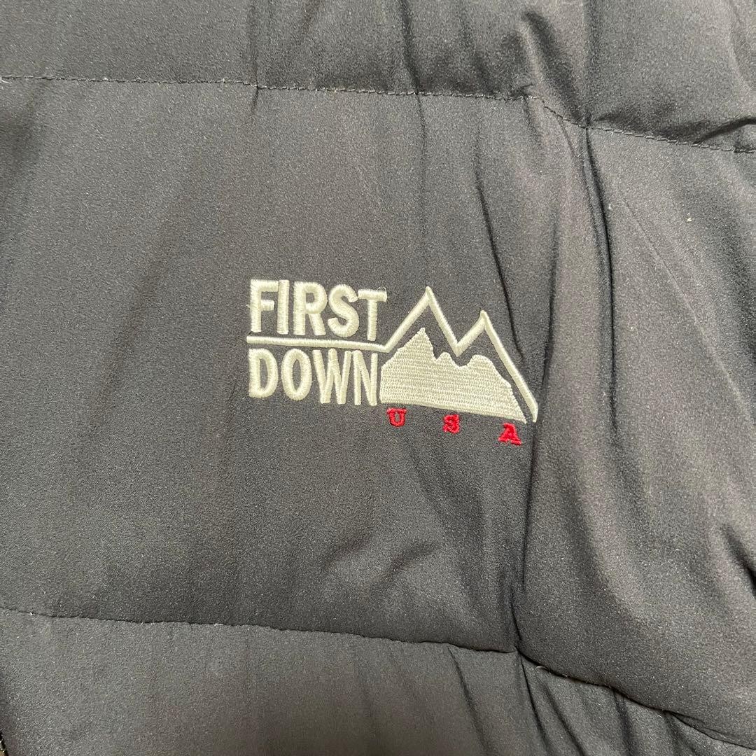 First Down XL Reversible Down Jacket Vintage Clea… - image 4