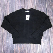 Elodie Sweater Womens XS Ribbed Knit Pullover Crewneck Long Sleeve