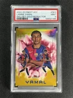 50/50 ≈1/1 2024-25 Topps Finest Lamine Yamal Skillset Gold Refractor PSA 9 MINT