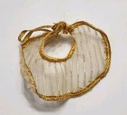 BARBIE CAPE CAPELET GOLDEN DREAM #1874 GOLD METALLIC VINTAGE 1980 DOLL CLOTHES