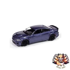 NEW autoworld 1/64 Dodge Charger Swinger R/T Scar Pack 2023 Plum Crazy Diecast