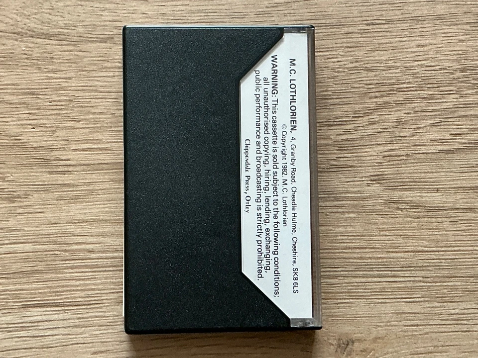 Cassette SAMURAI WARRIOR (LOTHLORIEN) ZX Spectrum 16K. Probado/funcionando - Imagen 2 de 4