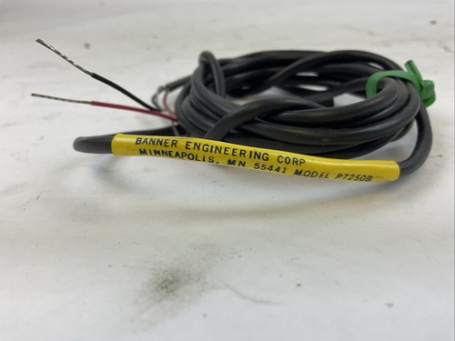 BANNER PT250B PHOTOELECTRIC SENSOR SCANNER - Picture 2 of 6