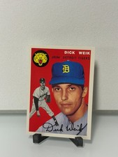 1994 Topps Archives 1954 Style Dick Weik Baseball Card. Rookie. Detroit Tigers. rookie card picture