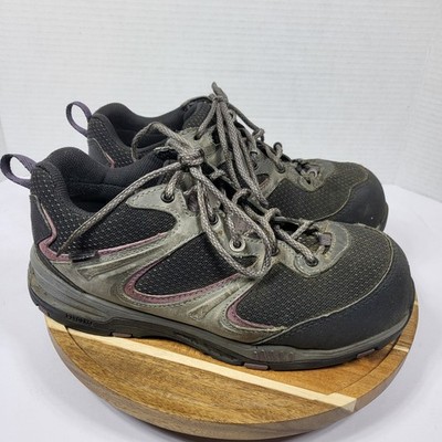Danner Women's Springfield Low Gray ESD Composite Toe Shoes 12212 Size 8 Read*