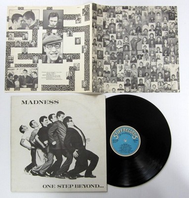 MADNESS One Step Beyond LP Portugal Press VG+ vinyl w/Insert Ska  b401