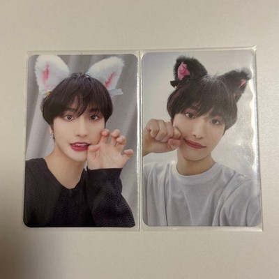 ATEEZ Seonghwa Photocard Outlaw Makestar Lucky Draw Cat Ears