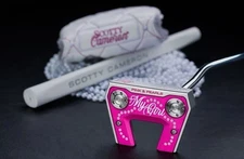 Scotty Cameron 2025 My Girl Pink & Pearls Phantom 5 Prototype Putter 34"