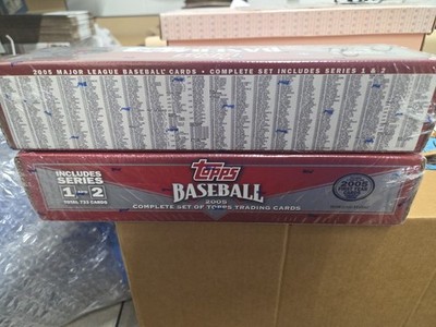 2005 Topps Baseball MLB Complete Box Set - Factory Set - 733 Cards