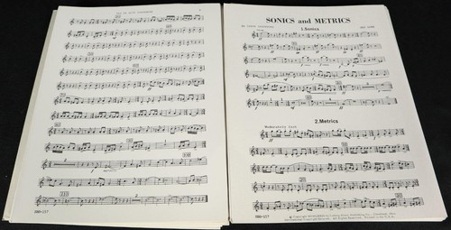 Sonics and Metrics Sheet Music Score by Ray Luke Ludwig Music Publishing - Picture 5 of 7