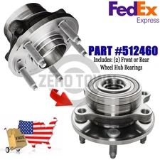 Set(2) Front/Rear Wheel Hub Bearing Assembly For 2011-2018 Ford Explorer 512460