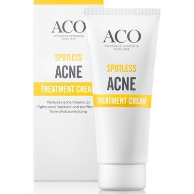 ACO Spotless Skin Treatment Cream 30ml | Acne-Fighting Blemish Treatment & Moist