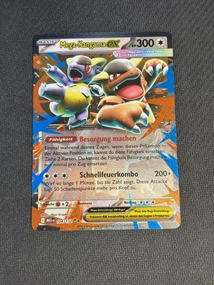 Pokemon MEG Mega Kangama EX 104/132 Mega Entwicklung Boosterfrisch Deutsch