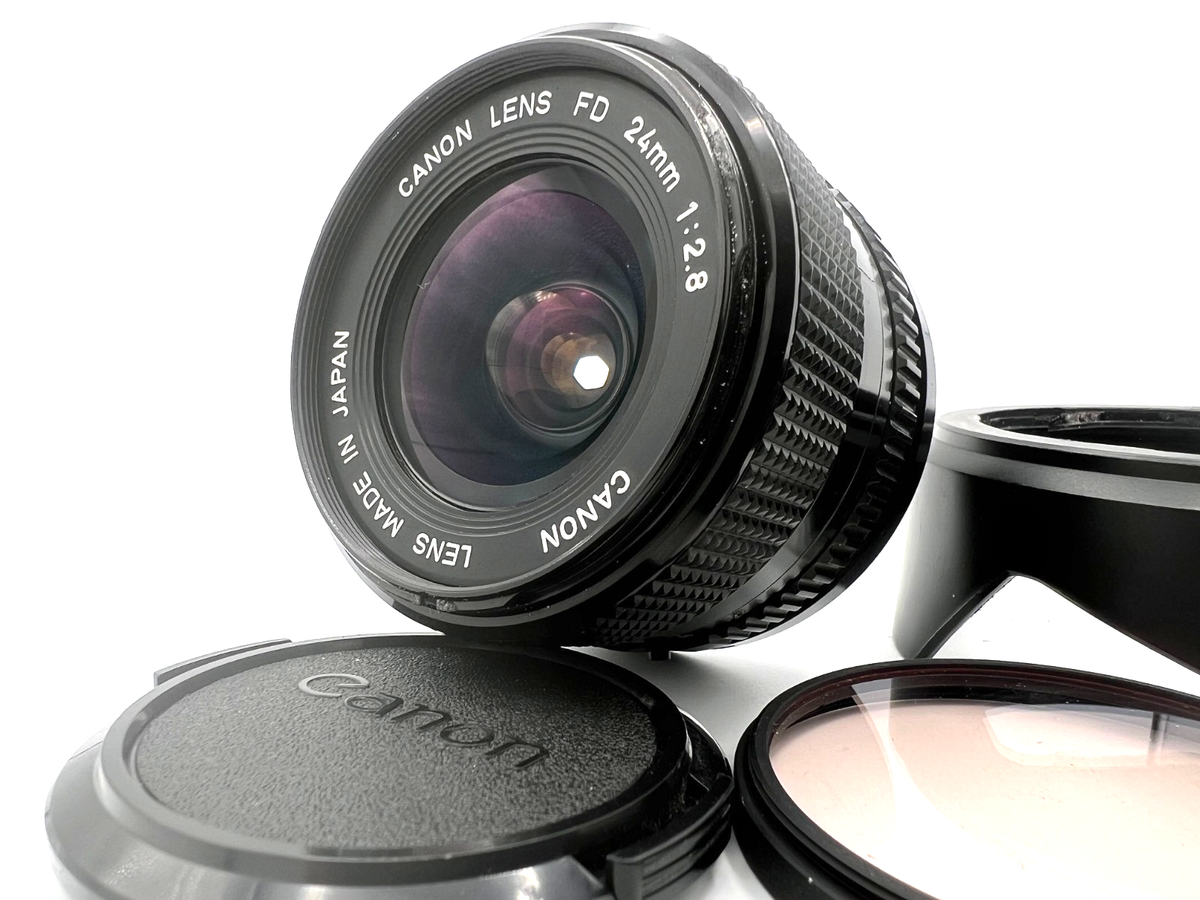 Canon New FD NFD 24mm F2.8 MF Wide Angle Lens AE-1 Japan
