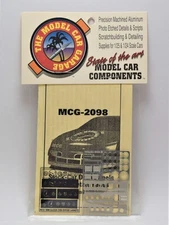 Model Car Garage 2098 Stock Car Dash Panels & Gauges Photo Etched Detail Set
