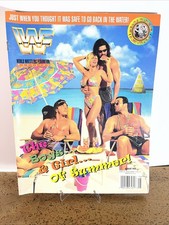 WWE WWF Magazine- Aug 1995- Hart, Nash, Hall, Wrestling, Alundra Blayze Poster