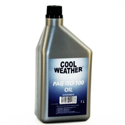 1 L D'HUILE POUR CLIMATISATION PAG 100 ISO 100 R134a Huile pour compresseur - Photo 1/4