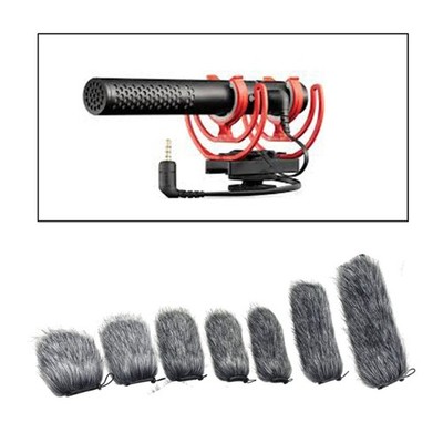 Mic Furry Wind Cover Mic Windjammer Winddicht Profi Weich Windschutz