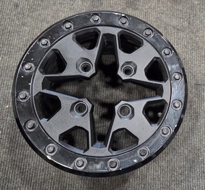 Can Am X3 OEM Rear Beadlock Black Wheel Rim 14x8