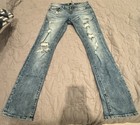 BKE Men’s Alec Straight Fit Light Wash Distressed Denim Jeans 29x32 — photo 1