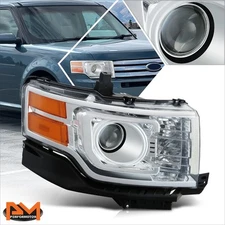 For 09-12 Ford Flex Factory Style Right Side HID Projector Headlight Lamp Chrome