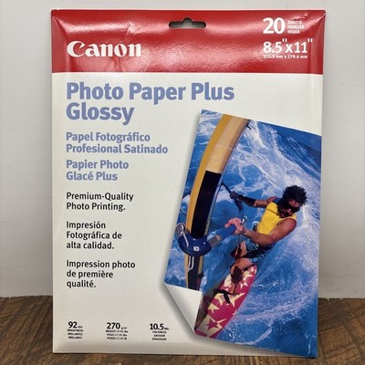 CANON Photo Paper Plus Glossy PP-101, 8.5'' x 11'', 20 sheets 