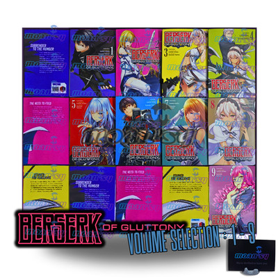 Berserk Of Gluttony Vol 1-9 Manga English Single Comic Books New Isshiki Ichika