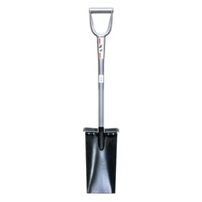 Steel D Handle Spade 13-inch Gardening Landscape Shovel Straight Blade with Foot