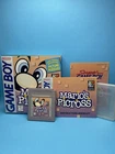 Nintendo Game Boy Mario's Picross Box and Manual Included (US Version) *TESTED*