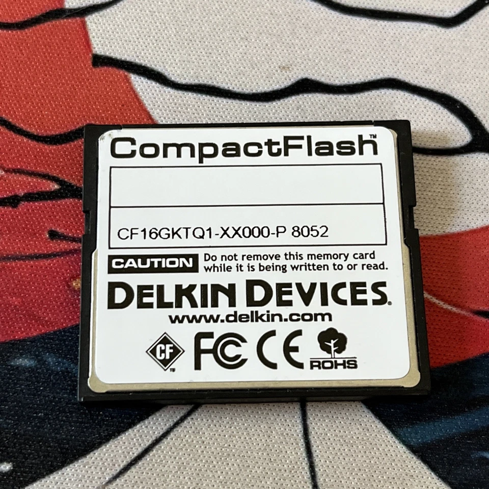 Delkin Devices 16GB UDMA 6 450x 66MB/s CF Compact Flash Memory Card - Image 2 of 4