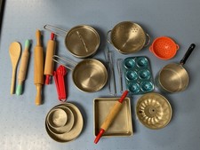 Kids  Play Baking Cooking Melissa Doug  Vintage Items Lot Of 22