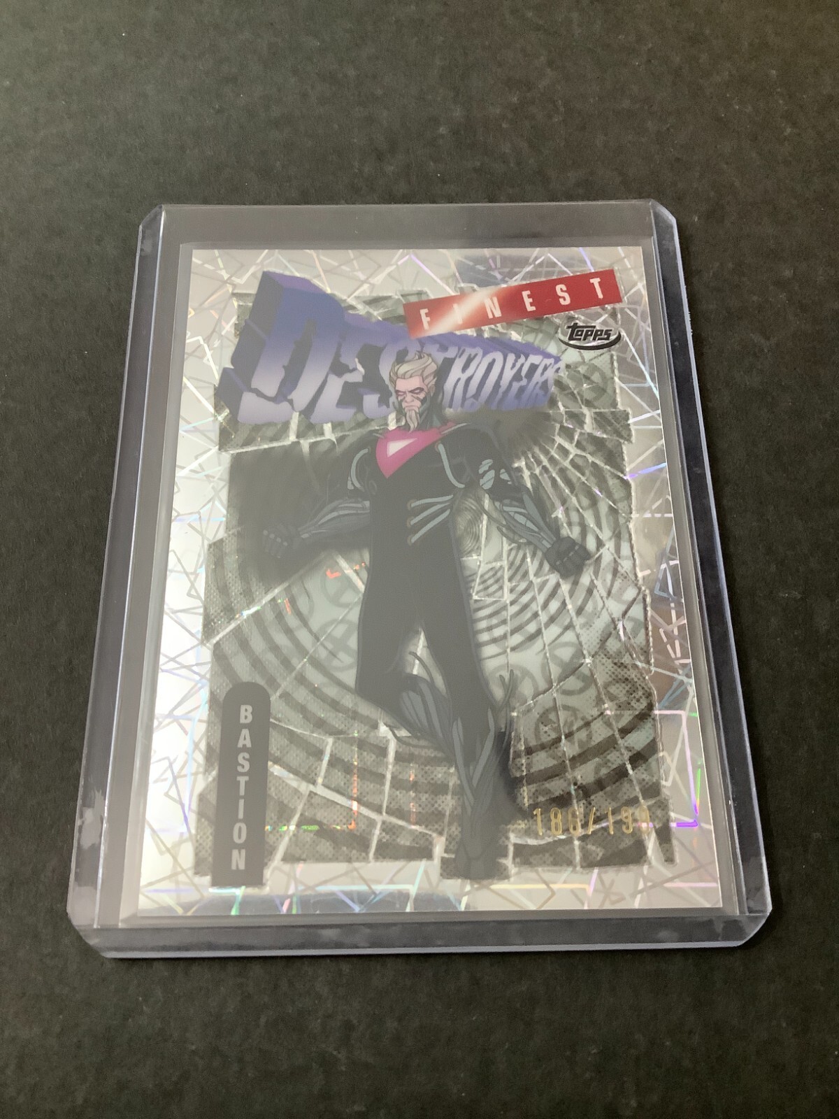2025 Topps Finest X-Men '97 #74 Bastion Laser Refractor /199 M/NM
