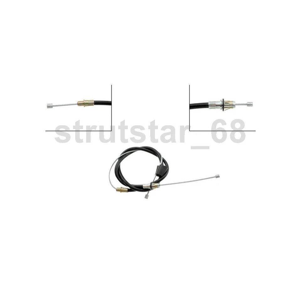 3 cables de freno de estacionamiento delanteros traseros para Dodge Grand Caravan 2002 Foto 4 de 4