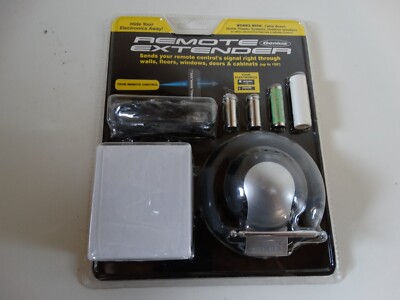 Remote Control Extender Transmits Remotes's Signal Anywhere In Your Home.