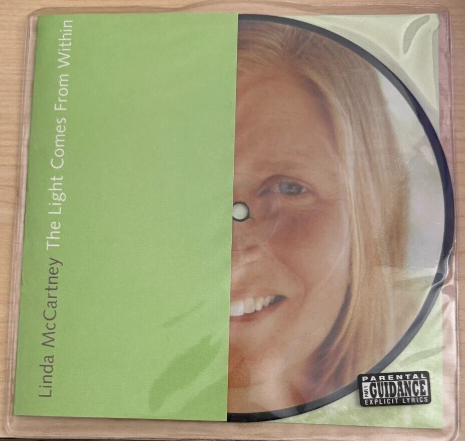 Linda McCartney The Light Comes From Within 7 Inch Picture Disc  Paul McCartney - Image 2 of 3