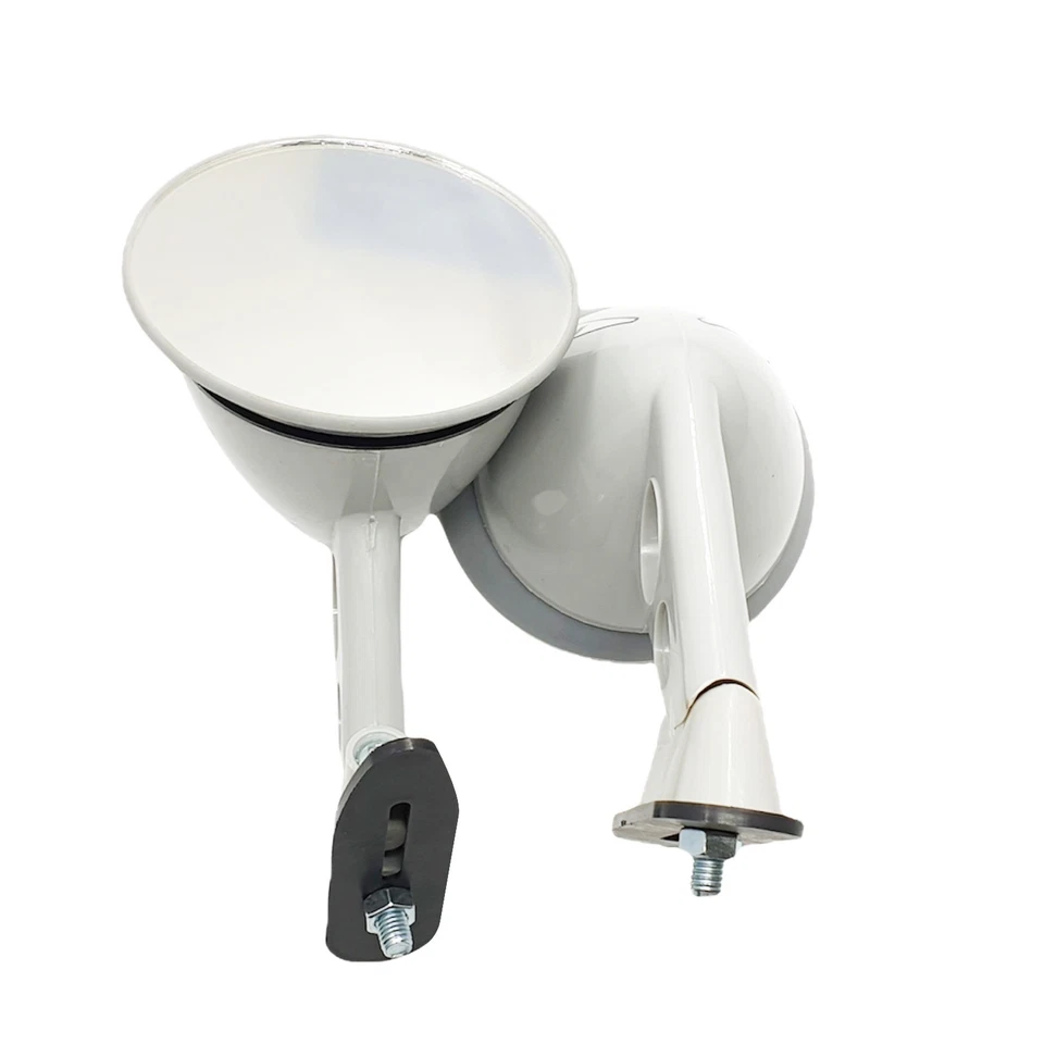 Espejo retrovisor lateral guardabarros vintage universal para carreras JDM Sport Bullet Muscle Foto 4 de 4