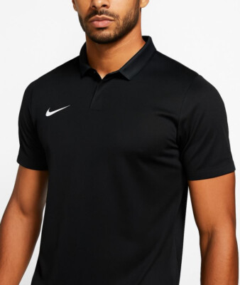 NIKE DRY ACADEMY 18 Poloshirt Herren schwarz Gr. M XL