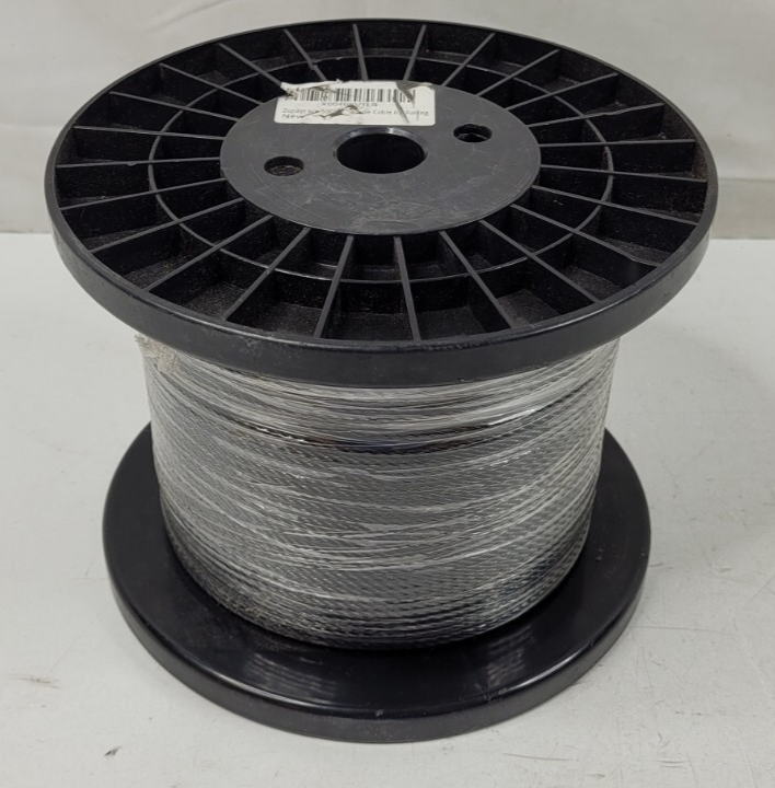 CKE 500FT 1/8" Stainless Steel Cable Wire Rope, T316 Stainless Steel Cable Railing Kits Cable Railing Hardware 7x7 Strand Construction Aircraft Wire Ro - View #2