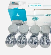 Moresa Flat Top .030" Pistons Set 8 for 1999-2003 Chevy LS 4.8L 5.3L Press Pin