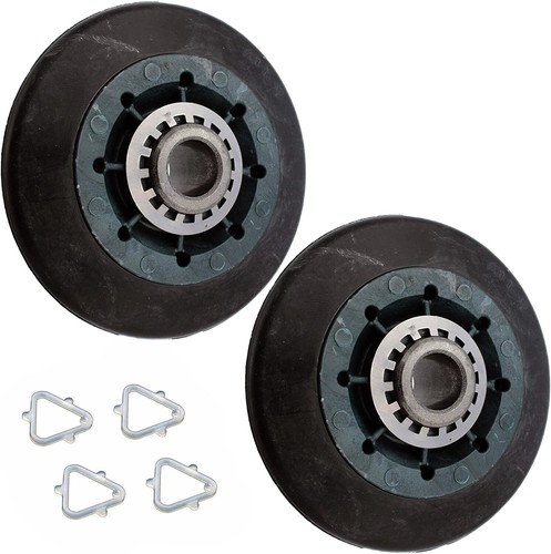 Rulli Tamburo Per Asciugatrice, Confezione Da 2 – Compatibili W10314173, W10314171, 3388342, Ecc.
