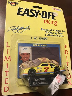 NASCAR Easy-Off racing Harry Gant #7 Reckitt & Colman  93 Racing Tour Limited Ed
